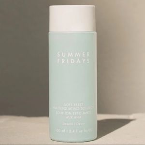Summer Fridays Soft Reset AHA Exfoliating Solution BRAND NEW